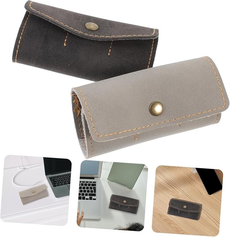 Jojofuny 2 قطعة حافظة بطاقات الذاكرة منظف لبطاقات SD و Micro SD للهواتف والكاميرات - Image 4